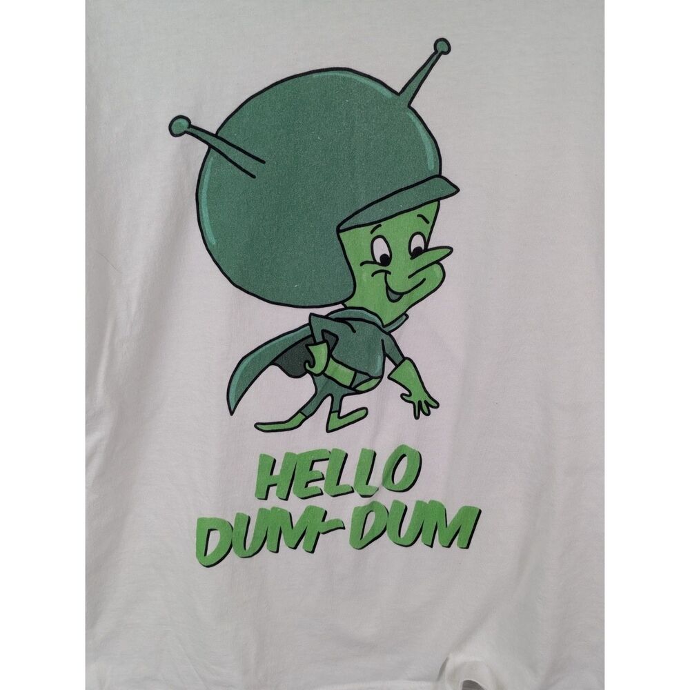 Y2K Great Gazoo Graphic Print T-Shirt Men's Size Large - Picture 4 of 13